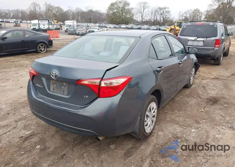 2017 Toyota Corolla Le из США, поврежденный, VIN 2T1BURHEXHC875489